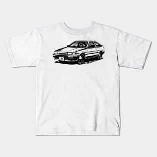 EUROBEAT INTENSIFIES - LEVIN full-body version Kids T-Shirt